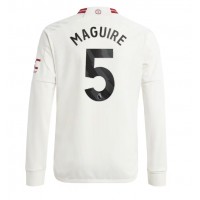 Echipament fotbal Manchester United Harry Maguire #5 Tricou Treilea 2023-24 maneca lunga